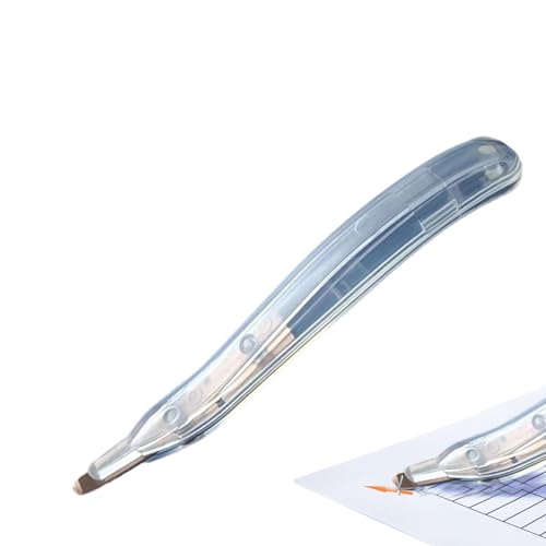 Magnetischer Heftklammerentferner, 10 mm, ergonomischer Heftklammerabzieher, Minic-Heftklammerabzieher für Büro, Arbeitsplatz und Dokumentenhandhabung, multifunktionaler Heftklammerabzieher für Büro von Generisch