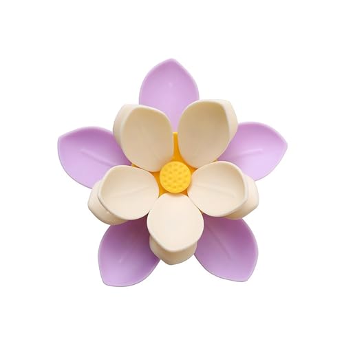 Magnetischer Verschlussclip mit 3D-Lotus, Kühlschrankmagnet, Lebensmittel-Snackbeutel, Verschlussclip, Kühlschrankdekoration, Küchenzubehör Magnetischer Verschlussclip mit 3D-Lotus, Kühlschrankmagnet, Lebensmittel-Snackbeutel, Verschlussclip, Kühlschrankdekoration, Küchenzubehör von Generisch