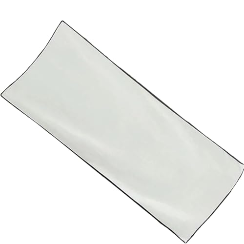 Magnetisches Badetuch für draußen, übergroßes Badetuch aus Mikrofaser, schnell trocknendes, sandbeständiges Strandtuch mit Magnetverschluss für Reisen, Schwimmen, Pool, Yoga, 190x76cm (Weiß) von Generisch