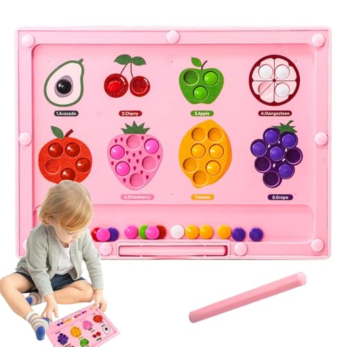 Magnetisches Labyrinth, Magnetfarbe Labyrinth | Früheres Lernen Spielset für Baby | Fruchterkennungsfarbe Lernen Lernart für Fähigkeiten, Bildungsentwicklung, Hand-Auge-Koordination für Mädchen Magnetisches Labyrinth, Magnetfarbe Labyrinth | Früheres Lernen Spielset für Baby | Fruchterkennungsfarbe Lernen Lernart für Fähigkeiten, Bildungsentwicklung, Hand-Auge-Koordination für Mädchen von Generisch
