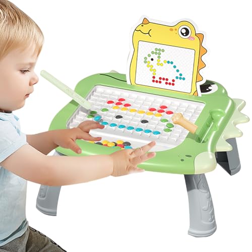 Magnetisches Zeichenbrett, magnetisches Zeichenbrett mit Perlen | Magnetisches Dot Art Reisespielzeug | Magnetische Punkt-Kunsttafeln, magnetisches Doodle-Board mit Punktperlen, von Generisch