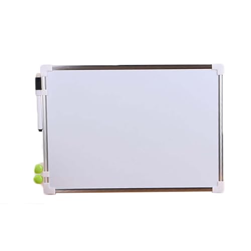 Magnetisches doppelseitiges Whiteboard, 35 x 25 cm, trocken abwischbar, mit Radiergummi und Magneten, perfekt für Studenten, Schreiben, Zeichnen und Nachrichtenanzeige Magnetisches doppelseitiges Whiteboard, 35 x 25 cm, trocken abwischbar, mit Radiergummi und Magneten, perfekt für Studenten, Schreiben, Zeichnen und Nachrichtenanzeige von Generisch