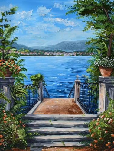 Malen Nach Zahlen Anlage Malen Nach Zahlen Erwachsene set Kleine Stadt Basteln Erwachsene Paint by Numbers DIY Leinwand ölgemälde Mit Pinseln und Acrylfarbe für Home Decor 60x80cmOhne Rahmen 4-W3N7 Malen Nach Zahlen Anlage Malen Nach Zahlen Erwachsene set Kleine Stadt Basteln Erwachsene Paint by Numbers DIY Leinwand ölgemälde Mit Pinseln und Acrylfarbe für Home Decor 60x80cmOhne Rahmen 4-W3N7 von Generisch