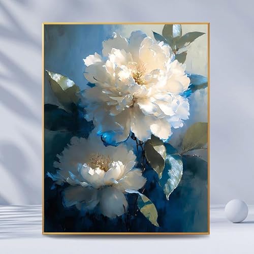 Malen Nach Zahlen Erwachsene Anfänger 40x50 cm Pfingstrose Blumen Peony Mit Rahmen inklusive Pinsel Acrylfarben Malen Nach Zahlen für DIY Malerei kreatives Geschenk Home Haus Deko Malen Nach Zahlen Erwachsene Anfänger 40x50 cm Pfingstrose Blumen Peony Mit Rahmen inklusive Pinsel Acrylfarben Malen Nach Zahlen für DIY Malerei kreatives Geschenk Home Haus Deko von Generisch