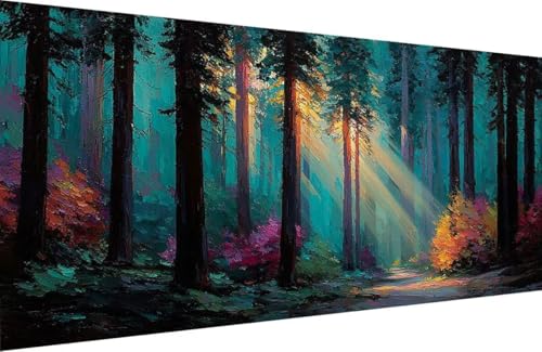 Malen Nach Zahlen Erwachsene Baum Malen Nach Zahlen Anlage Paint by Numbers, DIY Kreatives für Erwachsene ölgemälde Set mit Zubehör Basteln Erwachsene Kunst, Home Haus Deko 80x160cm Mit Rahmen P-GS80 Malen Nach Zahlen Erwachsene Baum Malen Nach Zahlen Anlage Paint by Numbers, DIY Kreatives für Erwachsene ölgemälde Set mit Zubehör Basteln Erwachsene Kunst, Home Haus Deko 80x160cm Mit Rahmen P-GS80 von Generisch
