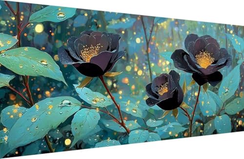Malen Nach Zahlen Erwachsene Blume Malen Nach Zahlen Anlage Paint by Numbers, DIY Kreatives für Erwachsene ölgemälde Set mit Zubehör Basteln Erwachsene Kunst, Home Haus Deko 40x80cm Mit Rahmen K-T524 Malen Nach Zahlen Erwachsene Blume Malen Nach Zahlen Anlage Paint by Numbers, DIY Kreatives für Erwachsene ölgemälde Set mit Zubehör Basteln Erwachsene Kunst, Home Haus Deko 40x80cm Mit Rahmen K-T524 von Generisch