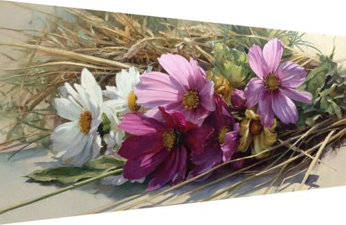 Malen Nach Zahlen Erwachsene Blume Malen Nach Zahlen Anlage Paint by Numbers, DIY Kreatives für Erwachsene ölgemälde Set mit Zubehör Basteln Erwachsene Kunst, Home Haus Deko 70x140cm Mit Rahmen P-2I68 Malen Nach Zahlen Erwachsene Blume Malen Nach Zahlen Anlage Paint by Numbers, DIY Kreatives für Erwachsene ölgemälde Set mit Zubehör Basteln Erwachsene Kunst, Home Haus Deko 70x140cm Mit Rahmen P-2I68 von Generisch
