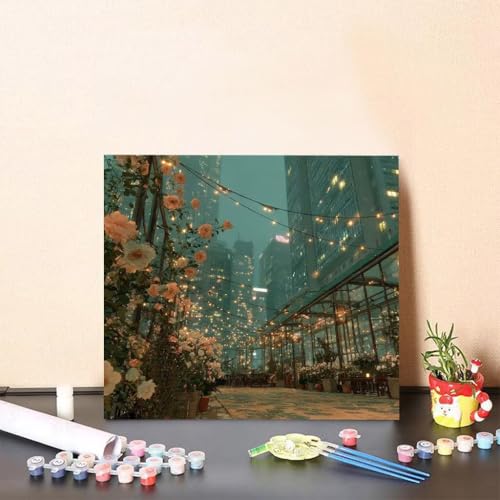 Malen Nach Zahlen Erwachsene Blume Malen Nach Zahlen Nacht Paint by Numbers Adults DIY Set Erwachsene, Handgemalt Leinwand ölgemälde Kunst mit Zubehör für Home Haus Deko 60x60cm Ohne Rahmen 3-7360 Malen Nach Zahlen Erwachsene Blume Malen Nach Zahlen Nacht Paint by Numbers Adults DIY Set Erwachsene, Handgemalt Leinwand ölgemälde Kunst mit Zubehör für Home Haus Deko 60x60cm Ohne Rahmen 3-7360 von Generisch