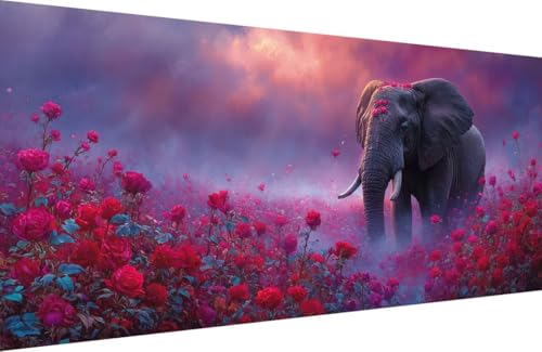 Malen Nach Zahlen Erwachsene Elefant Malen Nach Zahlen Blume Paint by Numbers, DIY Kreatives für Erwachsene ölgemälde Set mit Zubehör Basteln Erwachsene Kunst, Home Haus Deko 30x60cm Mit Rahmen 9-6B17 Malen Nach Zahlen Erwachsene Elefant Malen Nach Zahlen Blume Paint by Numbers, DIY Kreatives für Erwachsene ölgemälde Set mit Zubehör Basteln Erwachsene Kunst, Home Haus Deko 30x60cm Mit Rahmen 9-6B17 von Generisch