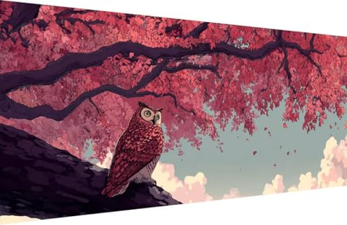 Malen Nach Zahlen Erwachsene Eule Malen Nach Zahlen Baum Paint by Numbers, DIY Kreatives für Erwachsene ölgemälde Set mit Zubehör Basteln Erwachsene Kunst, Home Haus Deko 60x120cm Mit Rahmen 3-T392 Malen Nach Zahlen Erwachsene Eule Malen Nach Zahlen Baum Paint by Numbers, DIY Kreatives für Erwachsene ölgemälde Set mit Zubehör Basteln Erwachsene Kunst, Home Haus Deko 60x120cm Mit Rahmen 3-T392 von Generisch