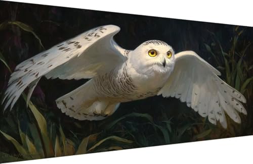Malen Nach Zahlen Erwachsene Eule Malen Nach Zahlen Tier Paint by Numbers, DIY Kreatives für Erwachsene ölgemälde Set mit Zubehör Basteln Erwachsene Kunst, Home Haus Deko 60x120cm Mit Rahmen L-S914 Malen Nach Zahlen Erwachsene Eule Malen Nach Zahlen Tier Paint by Numbers, DIY Kreatives für Erwachsene ölgemälde Set mit Zubehör Basteln Erwachsene Kunst, Home Haus Deko 60x120cm Mit Rahmen L-S914 von Generisch