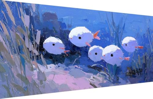 Malen Nach Zahlen Erwachsene Fisch Malen Nach Zahlen Gras Paint by Numbers, DIY Kreatives für Erwachsene ölgemälde Set mit Zubehör Basteln Erwachsene Kunst, Home Haus Deko 70x140cm Mit Rahmen 7-6856 Malen Nach Zahlen Erwachsene Fisch Malen Nach Zahlen Gras Paint by Numbers, DIY Kreatives für Erwachsene ölgemälde Set mit Zubehör Basteln Erwachsene Kunst, Home Haus Deko 70x140cm Mit Rahmen 7-6856 von Generisch