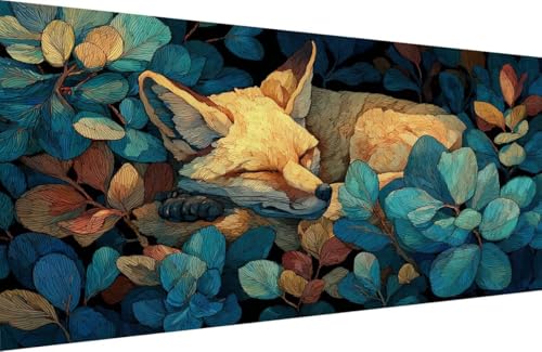 Malen Nach Zahlen Erwachsene Fuchs Malen Nach Zahlen Blatt Paint by Numbers, DIY Kreatives für Erwachsene ölgemälde Set mit Zubehör Basteln Erwachsene Kunst, Home Haus Deko 70x140cm Mit Rahmen Y-T025 Malen Nach Zahlen Erwachsene Fuchs Malen Nach Zahlen Blatt Paint by Numbers, DIY Kreatives für Erwachsene ölgemälde Set mit Zubehör Basteln Erwachsene Kunst, Home Haus Deko 70x140cm Mit Rahmen Y-T025 von Generisch
