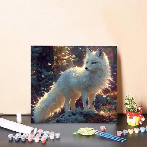 Malen Nach Zahlen Erwachsene Fuchs Malen Nach Zahlen Tier Paint by Numbers Adults DIY Set Erwachsene, Handgemalt Leinwand ölgemälde Kunst mit Zubehör für Home Haus Deko 80x80cm Ohne Rahmen 2-6071 Malen Nach Zahlen Erwachsene Fuchs Malen Nach Zahlen Tier Paint by Numbers Adults DIY Set Erwachsene, Handgemalt Leinwand ölgemälde Kunst mit Zubehör für Home Haus Deko 80x80cm Ohne Rahmen 2-6071 von Generisch