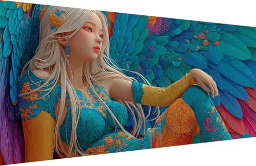 Malen Nach Zahlen Erwachsene GöTtin Malen Nach Zahlen FlüGel Paint by Numbers, DIY Kreatives für Erwachsene ölgemälde Set mit Zubehör Basteln Erwachsene, Home Haus Deko 80x160cm Mit Rahmen 6-W288 Malen Nach Zahlen Erwachsene GöTtin Malen Nach Zahlen FlüGel Paint by Numbers, DIY Kreatives für Erwachsene ölgemälde Set mit Zubehör Basteln Erwachsene, Home Haus Deko 80x160cm Mit Rahmen 6-W288 von Generisch