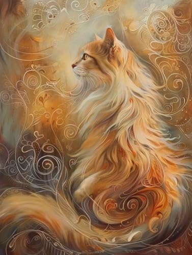 Malen Nach Zahlen Erwachsene Katze Malen Nach Zahlen Kinder Tier DIY Kreatives für Erwachsene Handgemalt ölgemälde Kit Mit Pinseln und Acrylfarbe für Geschenke Haus Deko 100x135cmOhne Rahmen 7-BFX1 Malen Nach Zahlen Erwachsene Katze Malen Nach Zahlen Kinder Tier DIY Kreatives für Erwachsene Handgemalt ölgemälde Kit Mit Pinseln und Acrylfarbe für Geschenke Haus Deko 100x135cmOhne Rahmen 7-BFX1 von Generisch