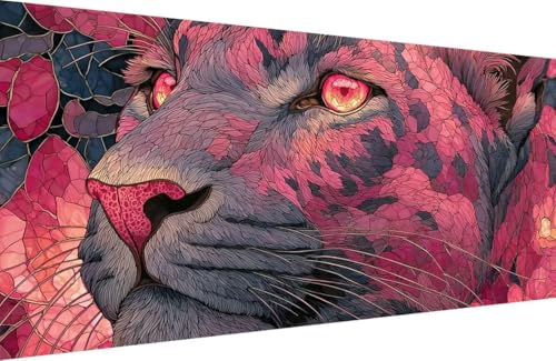 Malen Nach Zahlen Erwachsene LöWe Malen Nach Zahlen Anlage Paint by Numbers, DIY Kreatives für Erwachsene ölgemälde Set mit Zubehör Basteln Erwachsene Kunst, Home Haus Deko 60x120cm Mit Rahmen D-3688 Malen Nach Zahlen Erwachsene LöWe Malen Nach Zahlen Anlage Paint by Numbers, DIY Kreatives für Erwachsene ölgemälde Set mit Zubehör Basteln Erwachsene Kunst, Home Haus Deko 60x120cm Mit Rahmen D-3688 von Generisch