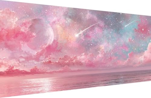 Malen Nach Zahlen Erwachsene Mond Malen Nach Zahlen Sea Paint by Numbers, DIY Kreatives für Erwachsene ölgemälde Set mit Zubehör Basteln Erwachsene Kunst, Home Haus Deko 60x120cm Mit Rahmen R-4T45 Malen Nach Zahlen Erwachsene Mond Malen Nach Zahlen Sea Paint by Numbers, DIY Kreatives für Erwachsene ölgemälde Set mit Zubehör Basteln Erwachsene Kunst, Home Haus Deko 60x120cm Mit Rahmen R-4T45 von Generisch