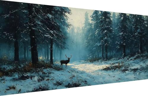 Malen Nach Zahlen Erwachsene Reh Malen Nach Zahlen Baum Paint by Numbers, DIY Kreatives für Erwachsene ölgemälde Set mit Zubehör Basteln Erwachsene Kunst, Home Haus Deko 80x160cm Mit Rahmen 2-8I13 Malen Nach Zahlen Erwachsene Reh Malen Nach Zahlen Baum Paint by Numbers, DIY Kreatives für Erwachsene ölgemälde Set mit Zubehör Basteln Erwachsene Kunst, Home Haus Deko 80x160cm Mit Rahmen 2-8I13 von Generisch