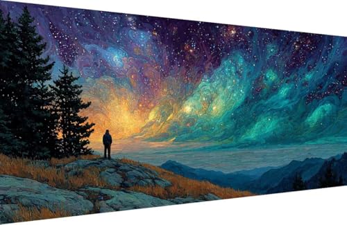 Malen Nach Zahlen Erwachsene Sternenhimmel Malen Nach Zahlen Baum Paint by Numbers, DIY Kreatives für Erwachsene ölgemälde Set Basteln Erwachsene Kunst, Home Haus Deko 70x140cm Mit Rahmen F-IG54 Malen Nach Zahlen Erwachsene Sternenhimmel Malen Nach Zahlen Baum Paint by Numbers, DIY Kreatives für Erwachsene ölgemälde Set Basteln Erwachsene Kunst, Home Haus Deko 70x140cm Mit Rahmen F-IG54 von Generisch