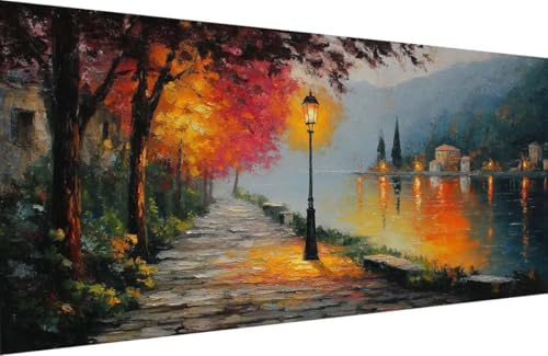 Malen Nach Zahlen Erwachsene StraßEnlaternen Malen Nach Zahlen Baum Paint by Numbers, DIY Kreatives für Erwachsene ölgemälde Set Basteln Erwachsene Kunst, Home Haus Deko 70x140cm Mit Rahmen 7-5W82 Malen Nach Zahlen Erwachsene StraßEnlaternen Malen Nach Zahlen Baum Paint by Numbers, DIY Kreatives für Erwachsene ölgemälde Set Basteln Erwachsene Kunst, Home Haus Deko 70x140cm Mit Rahmen 7-5W82 von Generisch