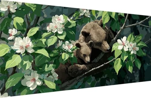 Malen Nach Zahlen Erwachsene Tragen Malen Nach Zahlen Blume Paint by Numbers, DIY Kreatives für Erwachsene ölgemälde Set mit Zubehör Basteln Erwachsene Kunst, Home Haus Deko 30x60cm Mit Rahmen 1-GI54 Malen Nach Zahlen Erwachsene Tragen Malen Nach Zahlen Blume Paint by Numbers, DIY Kreatives für Erwachsene ölgemälde Set mit Zubehör Basteln Erwachsene Kunst, Home Haus Deko 30x60cm Mit Rahmen 1-GI54 von Generisch