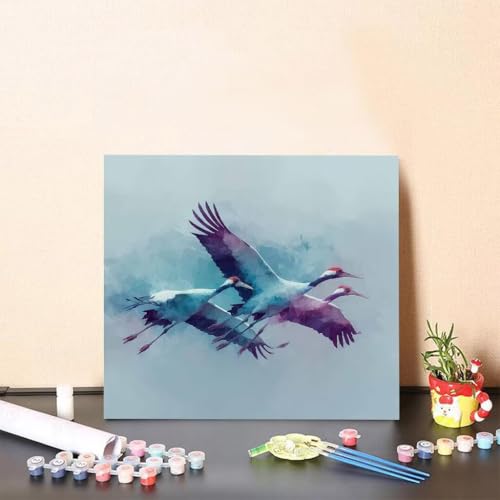 Malen Nach Zahlen Erwachsene Vogel Malen Nach Zahlen Tier Paint by Numbers Adults DIY Set Erwachsene, Handgemalt Leinwand ölgemälde Kunst mit Zubehör für Home Haus Deko 50x50cm Ohne Rahmen 5-842M Malen Nach Zahlen Erwachsene Vogel Malen Nach Zahlen Tier Paint by Numbers Adults DIY Set Erwachsene, Handgemalt Leinwand ölgemälde Kunst mit Zubehör für Home Haus Deko 50x50cm Ohne Rahmen 5-842M von Generisch