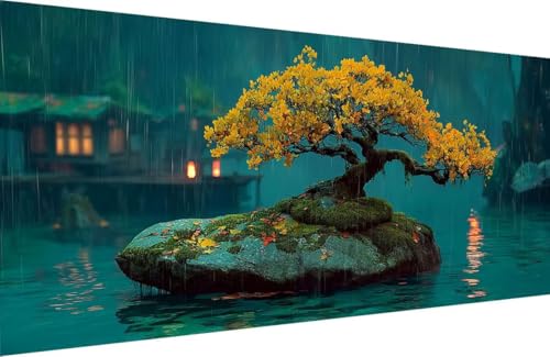 Malen Nach Zahlen Kinder Baum Malen Nach Zahlen für Erwachsene Fluss Paint by Number Adult, DIY Handgemalt Leinwand ölgemälde Hobby Erwachsene Set mit Zubehör, Geschenke 60x120cm Mit Rahmen E-A711 Malen Nach Zahlen Kinder Baum Malen Nach Zahlen für Erwachsene Fluss Paint by Number Adult, DIY Handgemalt Leinwand ölgemälde Hobby Erwachsene Set mit Zubehör, Geschenke 60x120cm Mit Rahmen E-A711 von Generisch