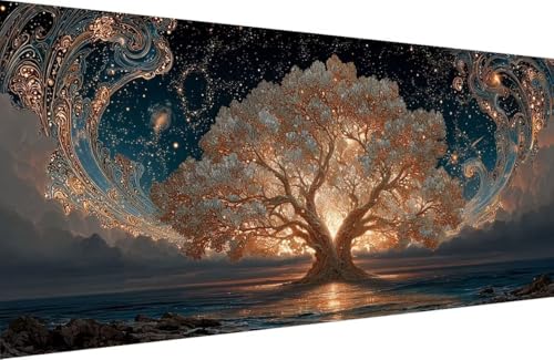 Malen Nach Zahlen Kinder Baum Malen Nach Zahlen für Erwachsene Nachthimmel Paint by Number Adult, DIY Handgemalt Leinwand ölgemälde Hobby Erwachsene mit Zubehör, Geschenke 40x80cm Mit Rahmen 3-9740 Malen Nach Zahlen Kinder Baum Malen Nach Zahlen für Erwachsene Nachthimmel Paint by Number Adult, DIY Handgemalt Leinwand ölgemälde Hobby Erwachsene mit Zubehör, Geschenke 40x80cm Mit Rahmen 3-9740 von Generisch