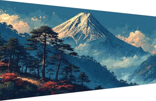 Malen Nach Zahlen Kinder Berg Malen Nach Zahlen für Erwachsene Baum Paint by Number Adult, DIY Handgemalt Leinwand ölgemälde Hobby Erwachsene Set mit Zubehör, Geschenke 70x140cm Mit Rahmen 5-Y329 Malen Nach Zahlen Kinder Berg Malen Nach Zahlen für Erwachsene Baum Paint by Number Adult, DIY Handgemalt Leinwand ölgemälde Hobby Erwachsene Set mit Zubehör, Geschenke 70x140cm Mit Rahmen 5-Y329 von Generisch