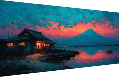 Malen Nach Zahlen Kinder Berg Malen Nach Zahlen für Erwachsene See Paint by Number Adult, DIY Handgemalt Leinwand ölgemälde Hobby Erwachsene Set mit Zubehör, Geschenke 60x120cm Mit Rahmen E-Y932 Malen Nach Zahlen Kinder Berg Malen Nach Zahlen für Erwachsene See Paint by Number Adult, DIY Handgemalt Leinwand ölgemälde Hobby Erwachsene Set mit Zubehör, Geschenke 60x120cm Mit Rahmen E-Y932 von Generisch