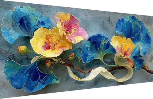 Malen Nach Zahlen Kinder Blume Malen Nach Zahlen für Erwachsene Anlage Paint by Number Adult, DIY Handgemalt Leinwand ölgemälde Hobby Erwachsene Set mit Zubehör, Geschenke 40x80cm Mit Rahmen 5-5N50 Malen Nach Zahlen Kinder Blume Malen Nach Zahlen für Erwachsene Anlage Paint by Number Adult, DIY Handgemalt Leinwand ölgemälde Hobby Erwachsene Set mit Zubehör, Geschenke 40x80cm Mit Rahmen 5-5N50 von Generisch