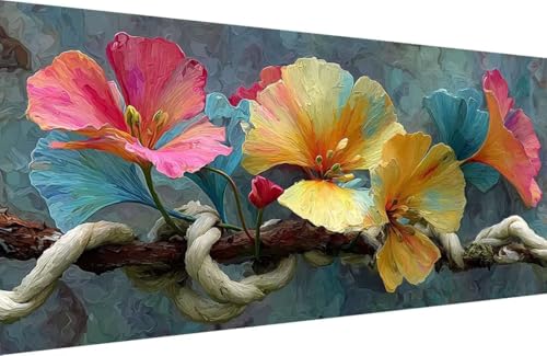 Malen Nach Zahlen Kinder Blume Malen Nach Zahlen für Erwachsene Anlage Paint by Number Adult, DIY Handgemalt Leinwand ölgemälde Hobby Erwachsene Set mit Zubehör, Geschenke 40x80cm Mit Rahmen V-3U38 Malen Nach Zahlen Kinder Blume Malen Nach Zahlen für Erwachsene Anlage Paint by Number Adult, DIY Handgemalt Leinwand ölgemälde Hobby Erwachsene Set mit Zubehör, Geschenke 40x80cm Mit Rahmen V-3U38 von Generisch