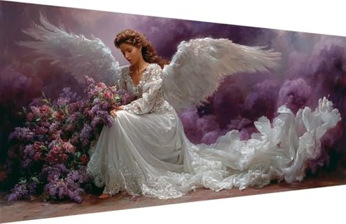Malen Nach Zahlen Kinder Blume Malen Nach Zahlen für Erwachsene Engel Paint by Number Adult, DIY Handgemalt Leinwand ölgemälde Hobby Erwachsene Set mit Zubehör, Geschenke 50x100cm Mit Rahmen 1-V713 Malen Nach Zahlen Kinder Blume Malen Nach Zahlen für Erwachsene Engel Paint by Number Adult, DIY Handgemalt Leinwand ölgemälde Hobby Erwachsene Set mit Zubehör, Geschenke 50x100cm Mit Rahmen 1-V713 von Generisch
