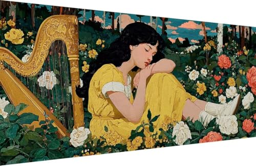 Malen Nach Zahlen Kinder Blume Malen Nach Zahlen für Erwachsene Frau Paint by Number Adult, DIY Handgemalt Leinwand ölgemälde Hobby Erwachsene Set mit Zubehör, Geschenke 80x160cm Mit Rahmen L-CT71 Malen Nach Zahlen Kinder Blume Malen Nach Zahlen für Erwachsene Frau Paint by Number Adult, DIY Handgemalt Leinwand ölgemälde Hobby Erwachsene Set mit Zubehör, Geschenke 80x160cm Mit Rahmen L-CT71 von Generisch