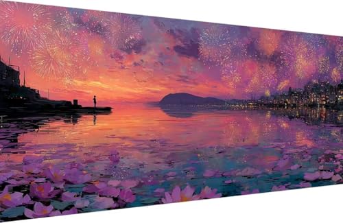 Malen Nach Zahlen Kinder Blume Malen Nach Zahlen für Erwachsene Sea Paint by Number Adult, DIY Handgemalt Leinwand ölgemälde Hobby Erwachsene Set mit Zubehör, Geschenke 40x80cm Mit Rahmen 1-M171 Malen Nach Zahlen Kinder Blume Malen Nach Zahlen für Erwachsene Sea Paint by Number Adult, DIY Handgemalt Leinwand ölgemälde Hobby Erwachsene Set mit Zubehör, Geschenke 40x80cm Mit Rahmen 1-M171 von Generisch