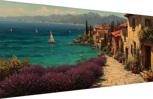 Malen Nach Zahlen Kinder Blume Malen Nach Zahlen für Erwachsene Sea Paint by Number Adult, DIY Handgemalt Leinwand ölgemälde Hobby Erwachsene Set mit Zubehör, Geschenke 70x140cm Mit Rahmen 6-JP85 Malen Nach Zahlen Kinder Blume Malen Nach Zahlen für Erwachsene Sea Paint by Number Adult, DIY Handgemalt Leinwand ölgemälde Hobby Erwachsene Set mit Zubehör, Geschenke 70x140cm Mit Rahmen 6-JP85 von Generisch