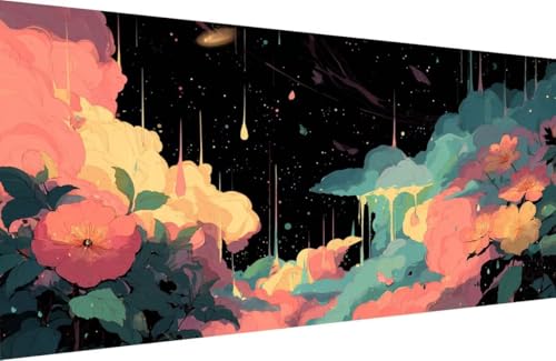 Malen Nach Zahlen Kinder Blume Malen Nach Zahlen für Erwachsene Wolke Paint by Number Adult, DIY Handgemalt Leinwand ölgemälde Hobby Erwachsene Set mit Zubehör, Geschenke 40x80cm Mit Rahmen 0-B329 Malen Nach Zahlen Kinder Blume Malen Nach Zahlen für Erwachsene Wolke Paint by Number Adult, DIY Handgemalt Leinwand ölgemälde Hobby Erwachsene Set mit Zubehör, Geschenke 40x80cm Mit Rahmen 0-B329 von Generisch