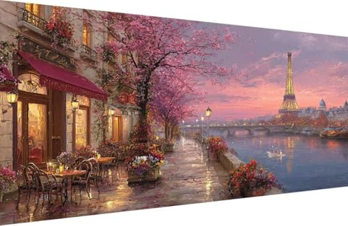 Malen Nach Zahlen Kinder Eiffeltower Malen Nach Zahlen für Erwachsene Blume Paint by Number Adult, DIY Handgemalt Leinwand ölgemälde Hobby Erwachsene mit Zubehör, Geschenke 50x100cm Mit Rahmen D-3032 Malen Nach Zahlen Kinder Eiffeltower Malen Nach Zahlen für Erwachsene Blume Paint by Number Adult, DIY Handgemalt Leinwand ölgemälde Hobby Erwachsene mit Zubehör, Geschenke 50x100cm Mit Rahmen D-3032 von Generisch