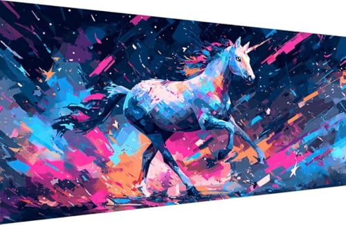 Malen Nach Zahlen Kinder Einhorn Malen Nach Zahlen für Erwachsene Tier Paint by Number Adult, DIY Handgemalt Leinwand ölgemälde Hobby Erwachsene Set mit Zubehör, Geschenke 70x140cm Mit Rahmen A-5186 Malen Nach Zahlen Kinder Einhorn Malen Nach Zahlen für Erwachsene Tier Paint by Number Adult, DIY Handgemalt Leinwand ölgemälde Hobby Erwachsene Set mit Zubehör, Geschenke 70x140cm Mit Rahmen A-5186 von Generisch