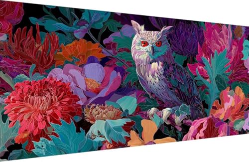 Malen Nach Zahlen Kinder Eule Malen Nach Zahlen für Erwachsene Blume Paint by Number Adult, DIY Handgemalt Leinwand ölgemälde Hobby Erwachsene Set mit Zubehör, Geschenke 50x100cm Mit Rahmen B-J492 Malen Nach Zahlen Kinder Eule Malen Nach Zahlen für Erwachsene Blume Paint by Number Adult, DIY Handgemalt Leinwand ölgemälde Hobby Erwachsene Set mit Zubehör, Geschenke 50x100cm Mit Rahmen B-J492 von Generisch