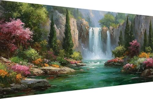 Malen Nach Zahlen Kinder Fallen Malen Nach Zahlen für Erwachsene Blume Paint by Number Adult, DIY Handgemalt Leinwand ölgemälde Hobby Erwachsene Set mit Zubehör, Geschenke 50x100cm Mit Rahmen N-0L24 Malen Nach Zahlen Kinder Fallen Malen Nach Zahlen für Erwachsene Blume Paint by Number Adult, DIY Handgemalt Leinwand ölgemälde Hobby Erwachsene Set mit Zubehör, Geschenke 50x100cm Mit Rahmen N-0L24 von Generisch