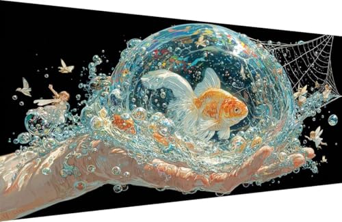 Malen Nach Zahlen Kinder Fisch Malen Nach Zahlen für Erwachsene Tier Paint by Number Adult, DIY Handgemalt Leinwand ölgemälde Hobby Erwachsene Set mit Zubehör, Geschenke 70x140cm Mit Rahmen 8-0974 Malen Nach Zahlen Kinder Fisch Malen Nach Zahlen für Erwachsene Tier Paint by Number Adult, DIY Handgemalt Leinwand ölgemälde Hobby Erwachsene Set mit Zubehör, Geschenke 70x140cm Mit Rahmen 8-0974 von Generisch