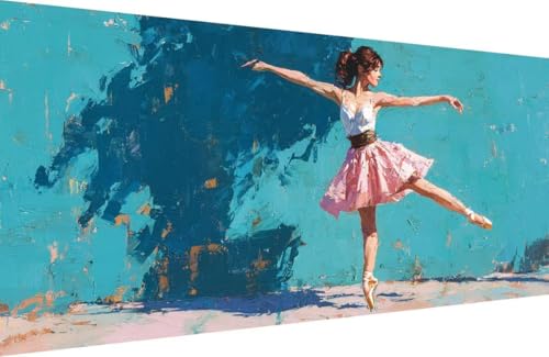 Malen Nach Zahlen Kinder Frau Malen Nach Zahlen für Erwachsene Ballett Paint by Number Adult, DIY Handgemalt Leinwand ölgemälde Hobby Erwachsene Set mit Zubehör, Geschenke 70x140cm Mit Rahmen J-9481 Malen Nach Zahlen Kinder Frau Malen Nach Zahlen für Erwachsene Ballett Paint by Number Adult, DIY Handgemalt Leinwand ölgemälde Hobby Erwachsene Set mit Zubehör, Geschenke 70x140cm Mit Rahmen J-9481 von Generisch