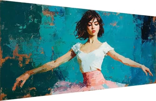 Malen Nach Zahlen Kinder Frau Malen Nach Zahlen für Erwachsene Tanzen Paint by Number Adult, DIY Handgemalt Leinwand ölgemälde Hobby Erwachsene Set mit Zubehör, Geschenke 70x140cm Mit Rahmen T-NI93 Malen Nach Zahlen Kinder Frau Malen Nach Zahlen für Erwachsene Tanzen Paint by Number Adult, DIY Handgemalt Leinwand ölgemälde Hobby Erwachsene Set mit Zubehör, Geschenke 70x140cm Mit Rahmen T-NI93 von Generisch
