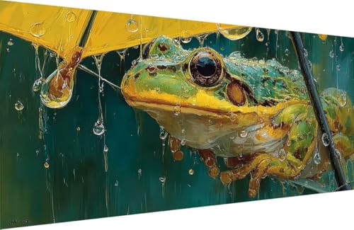 Malen Nach Zahlen Kinder Frosch Malen Nach Zahlen für Erwachsene Tier Paint by Number Adult, DIY Handgemalt Leinwand ölgemälde Hobby Erwachsene Set mit Zubehör, Geschenke 40x80cm Mit Rahmen D-IV94 Malen Nach Zahlen Kinder Frosch Malen Nach Zahlen für Erwachsene Tier Paint by Number Adult, DIY Handgemalt Leinwand ölgemälde Hobby Erwachsene Set mit Zubehör, Geschenke 40x80cm Mit Rahmen D-IV94 von Generisch
