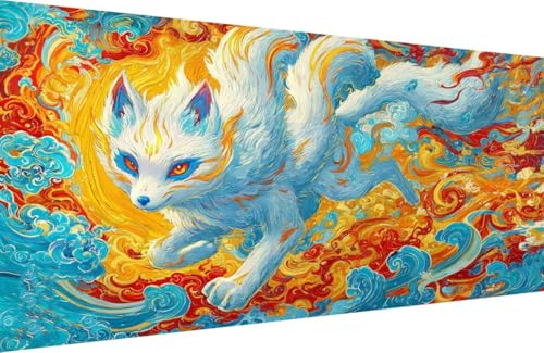 Malen Nach Zahlen Kinder Fuchs Malen Nach Zahlen für Erwachsene Tier Paint by Number Adult, DIY Handgemalt Leinwand ölgemälde Hobby Erwachsene Set mit Zubehör, Geschenke 60x120cm Mit Rahmen I-1086 Malen Nach Zahlen Kinder Fuchs Malen Nach Zahlen für Erwachsene Tier Paint by Number Adult, DIY Handgemalt Leinwand ölgemälde Hobby Erwachsene Set mit Zubehör, Geschenke 60x120cm Mit Rahmen I-1086 von Generisch