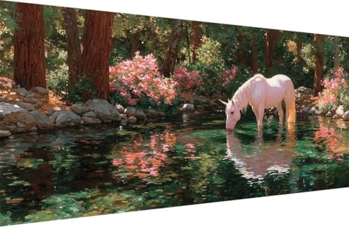 Malen Nach Zahlen Kinder Horse Malen Nach Zahlen für Erwachsene Blume Paint by Number Adult, DIY Handgemalt Leinwand ölgemälde Hobby Erwachsene Set mit Zubehör, Geschenke 50x100cm Mit Rahmen 3-PU40 Malen Nach Zahlen Kinder Horse Malen Nach Zahlen für Erwachsene Blume Paint by Number Adult, DIY Handgemalt Leinwand ölgemälde Hobby Erwachsene Set mit Zubehör, Geschenke 50x100cm Mit Rahmen 3-PU40 von Generisch