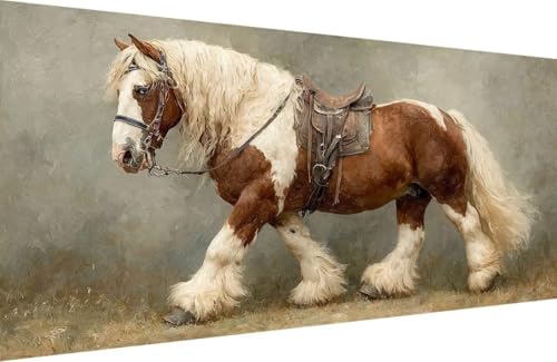 Malen Nach Zahlen Kinder Horse Malen Nach Zahlen für Erwachsene Tier Paint by Number Adult, DIY Handgemalt Leinwand ölgemälde Hobby Erwachsene Set mit Zubehör, Geschenke 80x160cm Mit Rahmen 8-V731 Malen Nach Zahlen Kinder Horse Malen Nach Zahlen für Erwachsene Tier Paint by Number Adult, DIY Handgemalt Leinwand ölgemälde Hobby Erwachsene Set mit Zubehör, Geschenke 80x160cm Mit Rahmen 8-V731 von Generisch