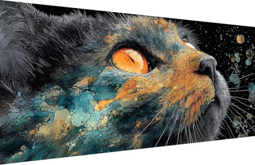 Malen Nach Zahlen Kinder Katze Malen Nach Zahlen für Erwachsene Tier Paint by Number Adult, DIY Handgemalt Leinwand ölgemälde Hobby Erwachsene Set mit Zubehör, Geschenke 60x120cm Mit Rahmen P-6K84 Malen Nach Zahlen Kinder Katze Malen Nach Zahlen für Erwachsene Tier Paint by Number Adult, DIY Handgemalt Leinwand ölgemälde Hobby Erwachsene Set mit Zubehör, Geschenke 60x120cm Mit Rahmen P-6K84 von Generisch